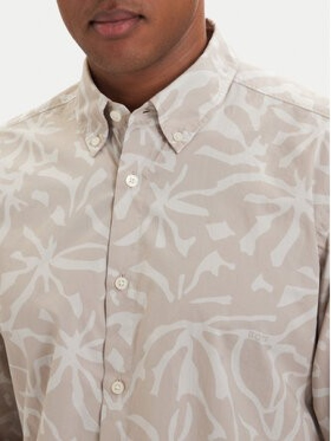 BOSS Koszula Ricoplus 50561608 Szary Regular Fit