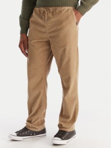 Quiksilver Spodnie materiałowe Taxer Regular Cord EQYNP03315 Brązowy Regular Fit