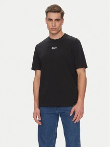 adidas T-Shirt Lounge Still Life Lemons Graphic JN7367 Czarny Regular Fit