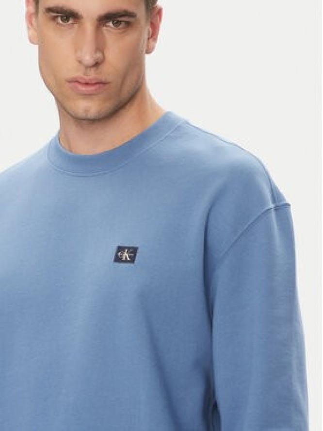 Calvin Klein Jeans Bluza LV04RC273G Niebieski Regular Fit