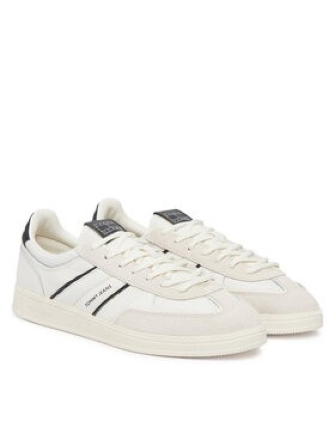 Tommy Jeans Sneakersy The Greenwich Edge Mix EM0EM01672 Écru