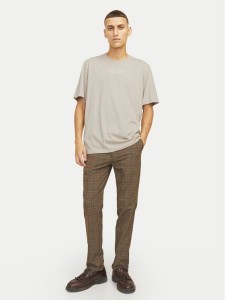 Jack & Jones T-Shirt Archie 12217167 Beżowy Regular Fit