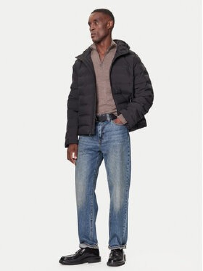 Calvin Klein Kurtka puchowa LV04LD521G Czarny Regular Fit