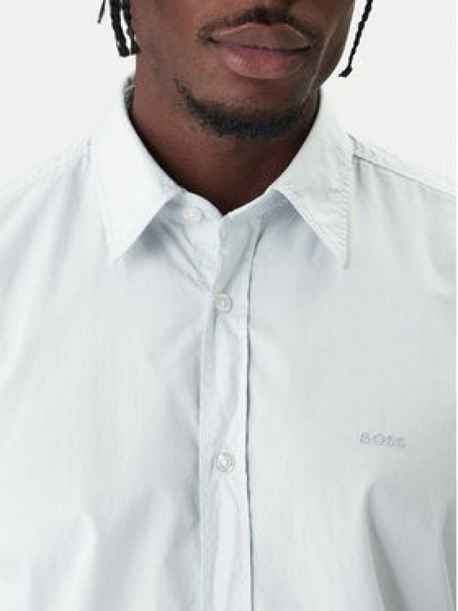 BOSS Koszula Relegant 50518304 Szary Regular Fit