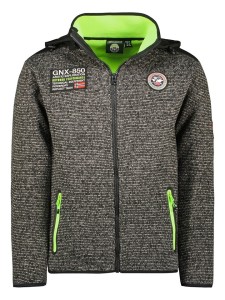 Geographical Norway Kurtka softshellowa "Uball" w kolorze czarno-zielonym rozmiar: S