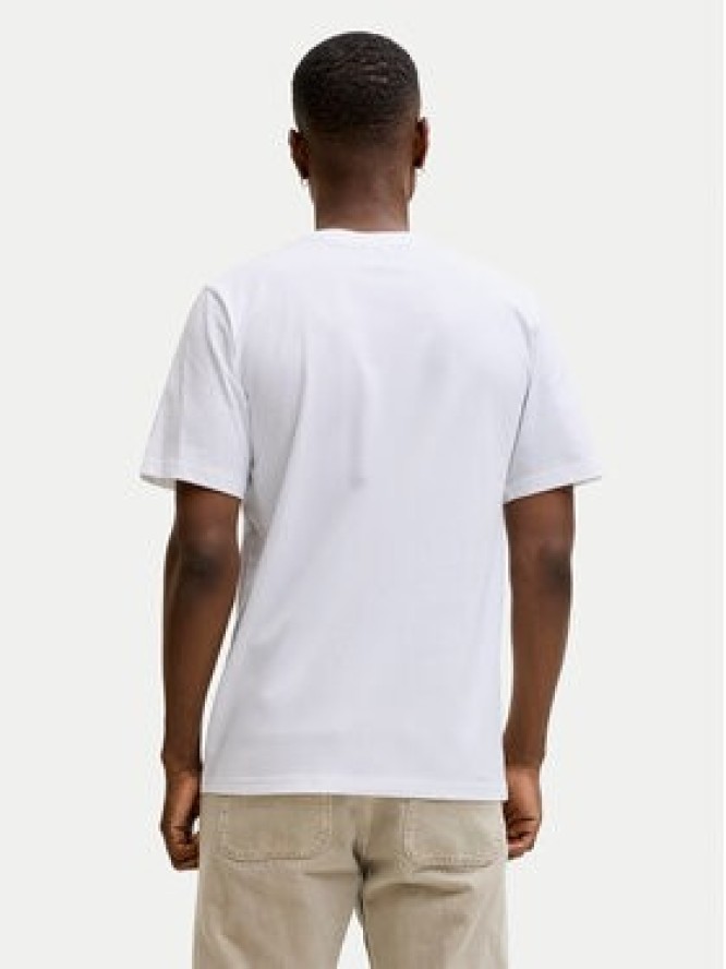 Jack & Jones T-Shirt Blucaleb 12293019 Biały Regular Fit