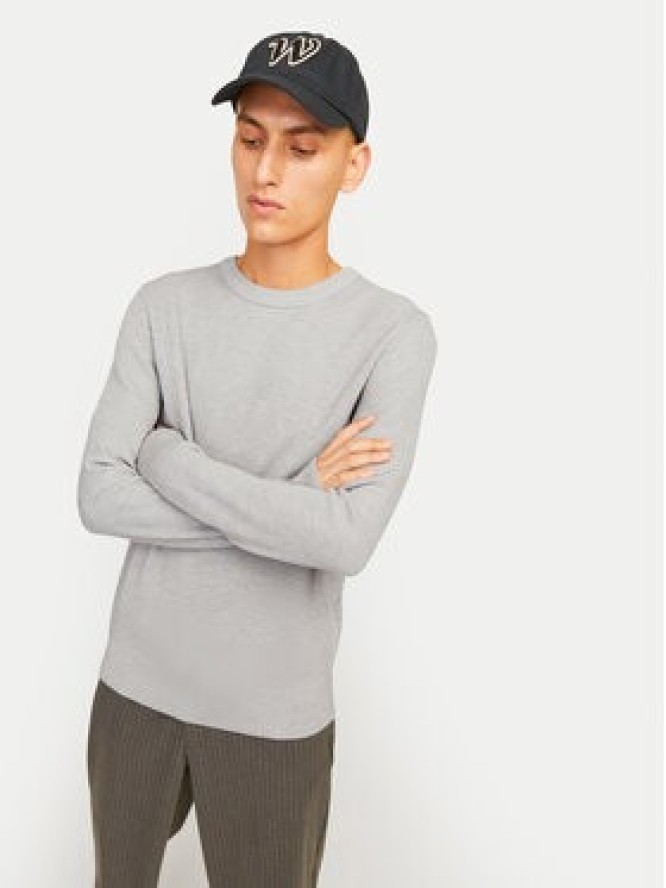 Jack & Jones Sweter Perfect 12257771 Szary Regular Fit