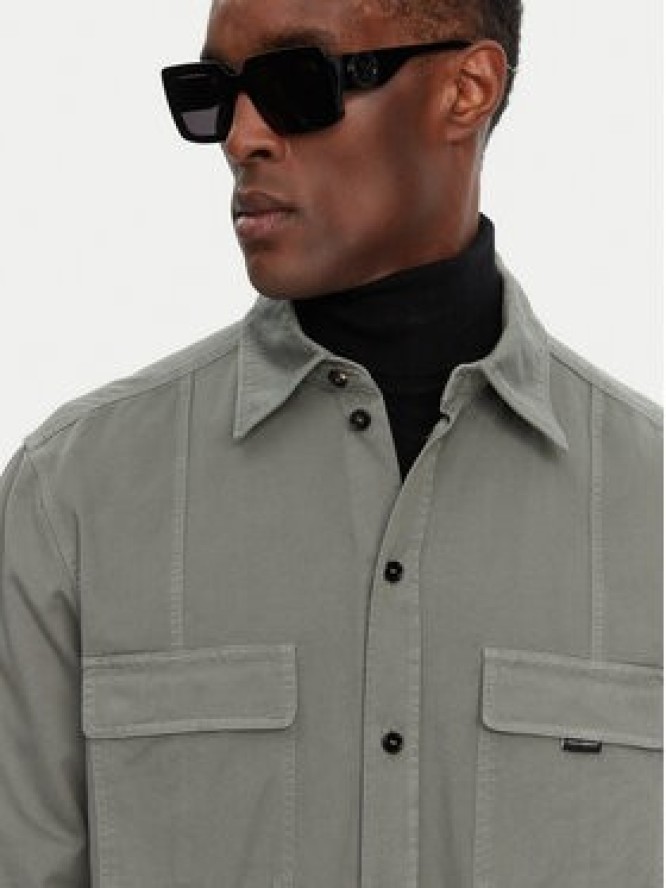 Dolce&Gabbana Koszula G5MA8T G8LH0 N0702 Zielony Regular Fit