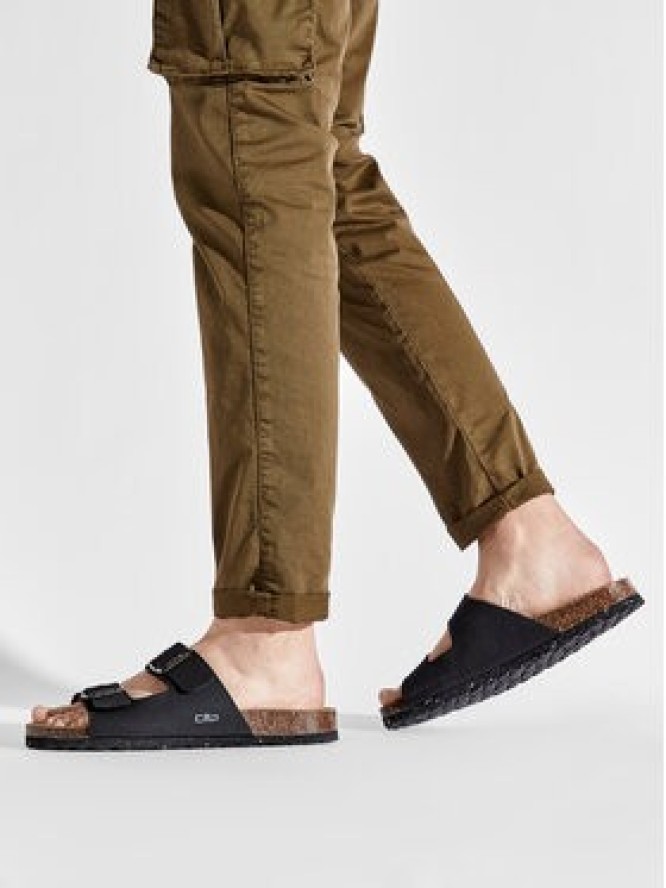 CMP Klapki Eco Thalitha Slipper 3Q91017 Czarny