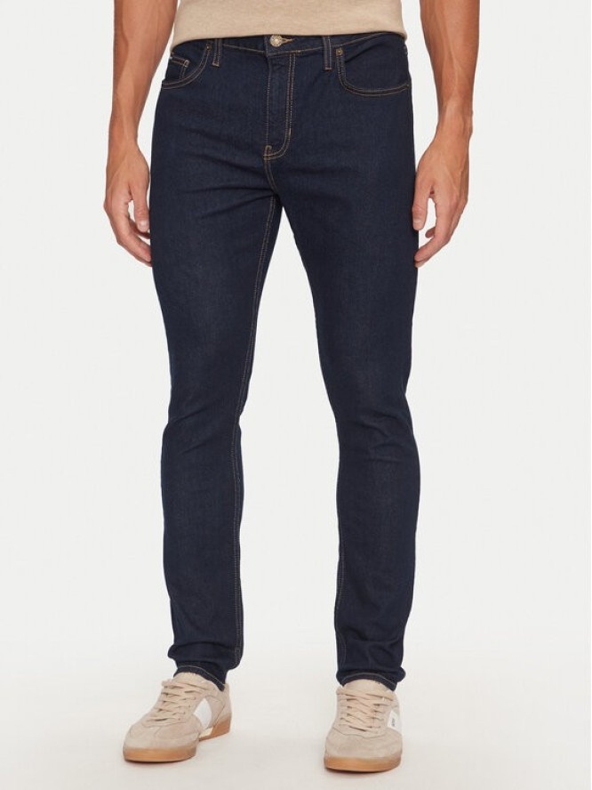 Guess Jeans Jeansy M4YA0F D5DM5 Granatowy Skinny Fit