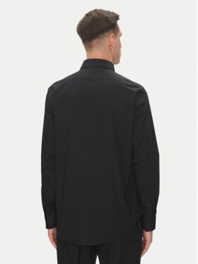 Calvin Klein Koszula Essential LV019EU001 Czarny Regular Fit