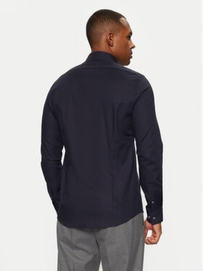Calvin Klein Koszula K10K108426 Granatowy Slim Fit