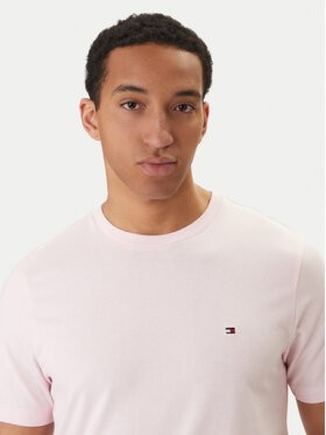 Tommy Hilfiger T-Shirt Ess Seasonal MW0MW39995 Różowy Regular Fit