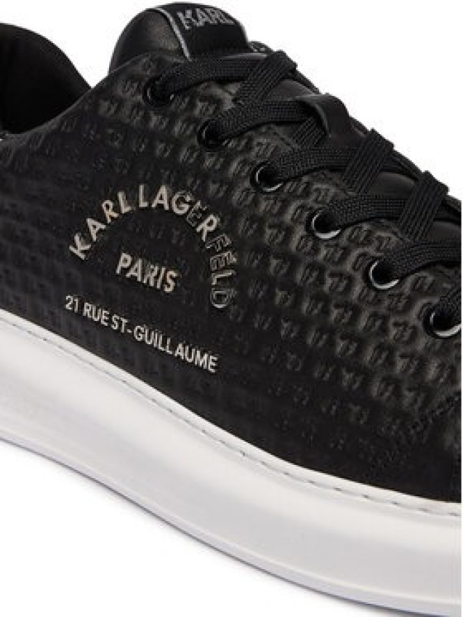 KARL LAGERFELD Sneakersy Kapri KL52536K Czarny