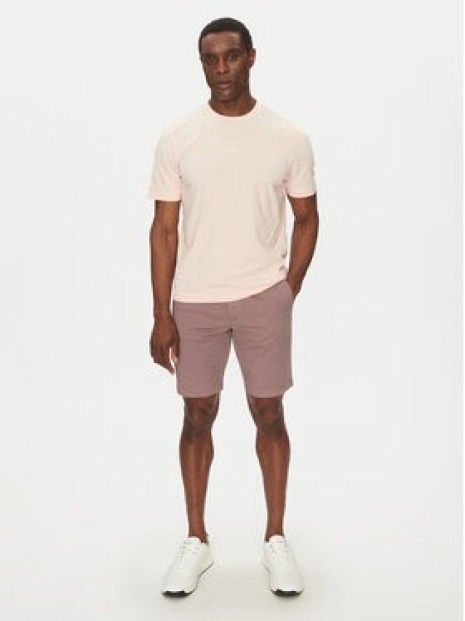 BOSS Szorty materiałowe 50536884 Różowy Regular Fit