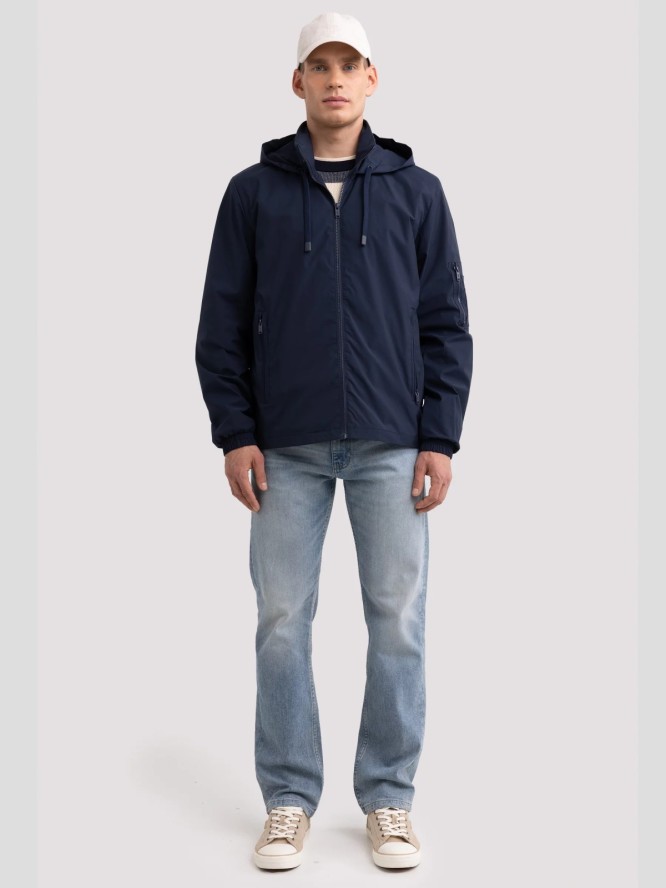 Kurtka męska wiatrówka granatowa Travello 403