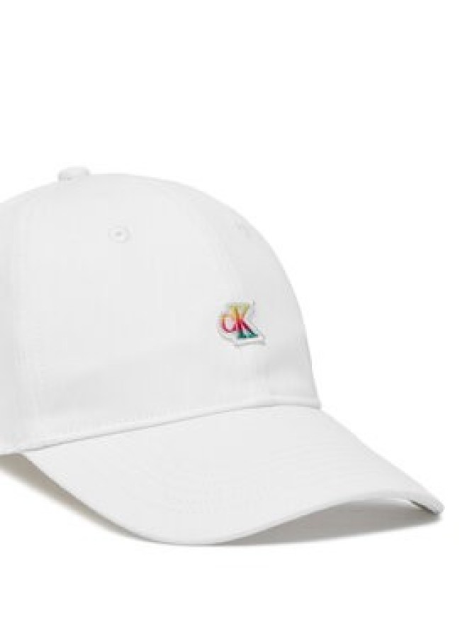 Calvin Klein Czapka z daszkiem Iridecent LV04D5133G Biały