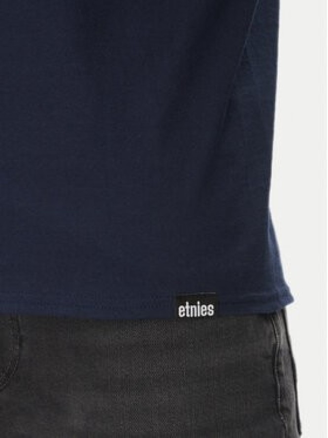 Etnies T-Shirt Burger 4130004128 Granatowy Regular Fit