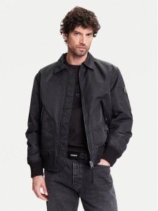 HUGO Kurtka bomber Balamo2531 50541604 Czarny Regular Fit