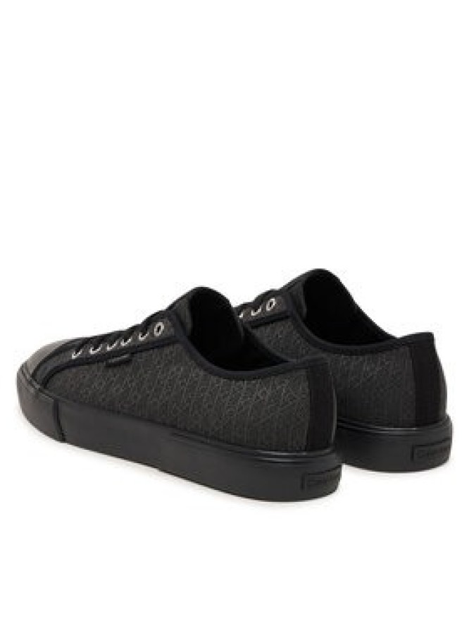 Calvin Klein Trampki Vulc Laceup Cv Aop HM0HM02122 Czarny