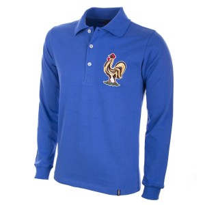 Francja 1950 - Retro koszulka piłkarska - Niebieska – COPA Football