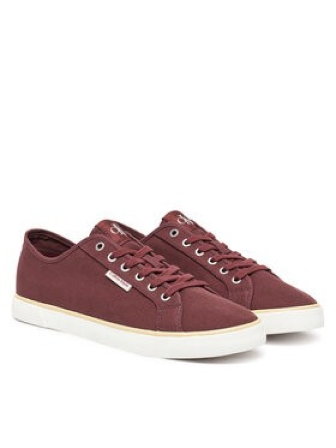 Calvin Klein Jeans Tenisówki Ess Vulc Low Mg Cv YM0YM01301 Brązowy