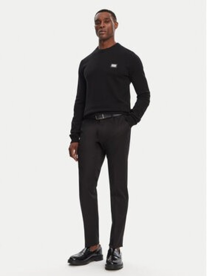 Dolce&Gabbana Sweter GXO39T JEMQ4 Czarny Regular Fit