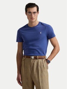 Polo Ralph Lauren T-Shirt 710671438427 Niebieski Custom Slim Fit