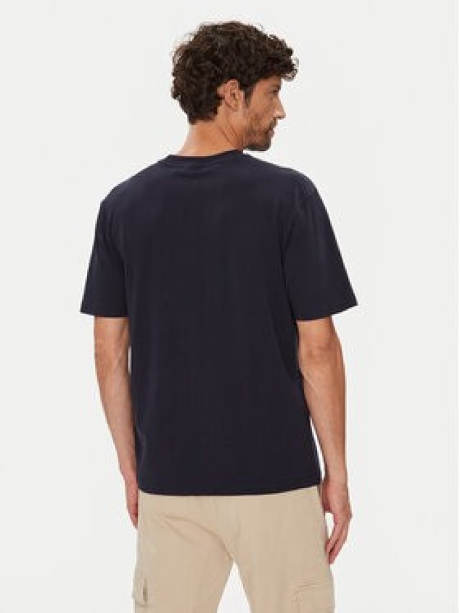 Napapijri T-Shirt Smallbox NP0A88TR Granatowy Regular Fit