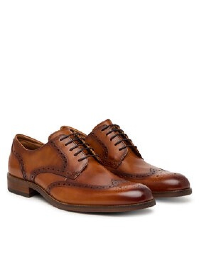 Clarks Półbuty CraftRemi Tip 26186394 Brązowy