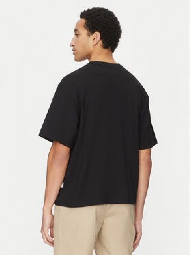 Jack & Jones T-Shirt Manchester 12275656 Czarny Cropped Fit