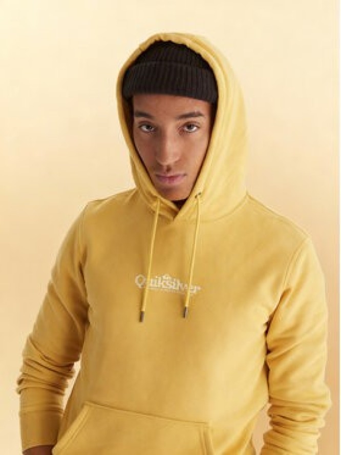 Quiksilver Bluza Screen Fleece Fineline EQYFT05136 Żółty Regular Fit