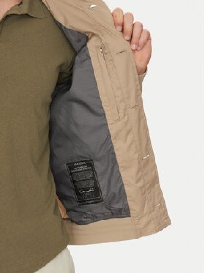 Geox Kurtka przejściowa Eolo M5520Q T3219 F5264 Beżowy Regular Fit