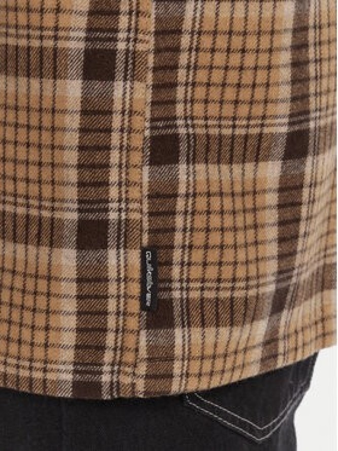 Quiksilver Koszula Yankee EQYWT04648 Brązowy Comfort Fit
