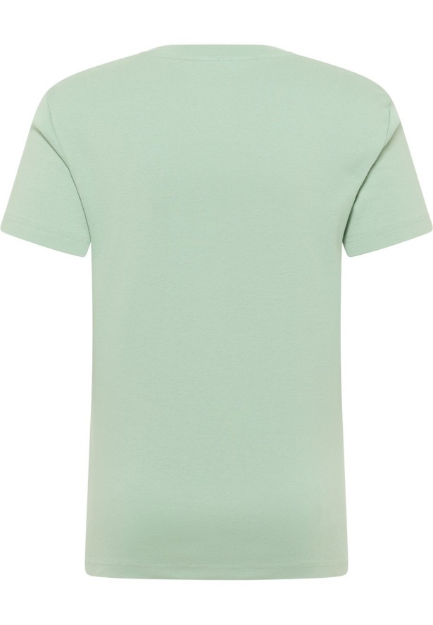 Męski T-Shirt Mustang Style Allen Frosty Green 1016486 6180