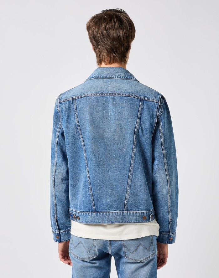 WRANGLER MESKA KURTKA JEANSOWA 124MJ Sheriff 112350476 W4MJ013842