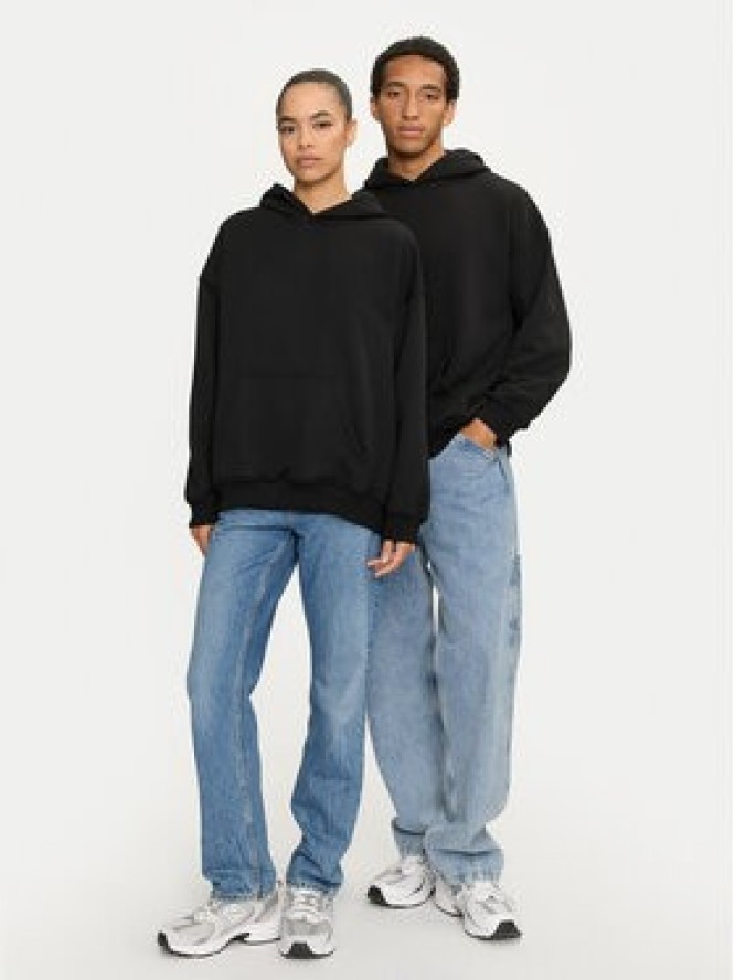 2005 Bluza Unisex Blank Czarny Loose Fit