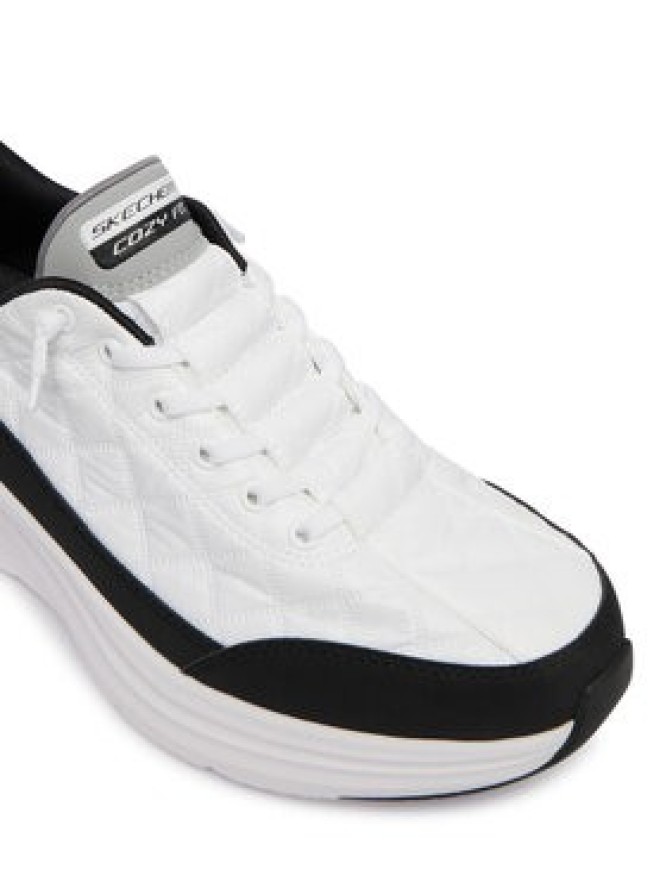 Skechers Sneakersy Slip-ins Contour Foam - Cozy Fit Golden Hour 232619/WBK Biały