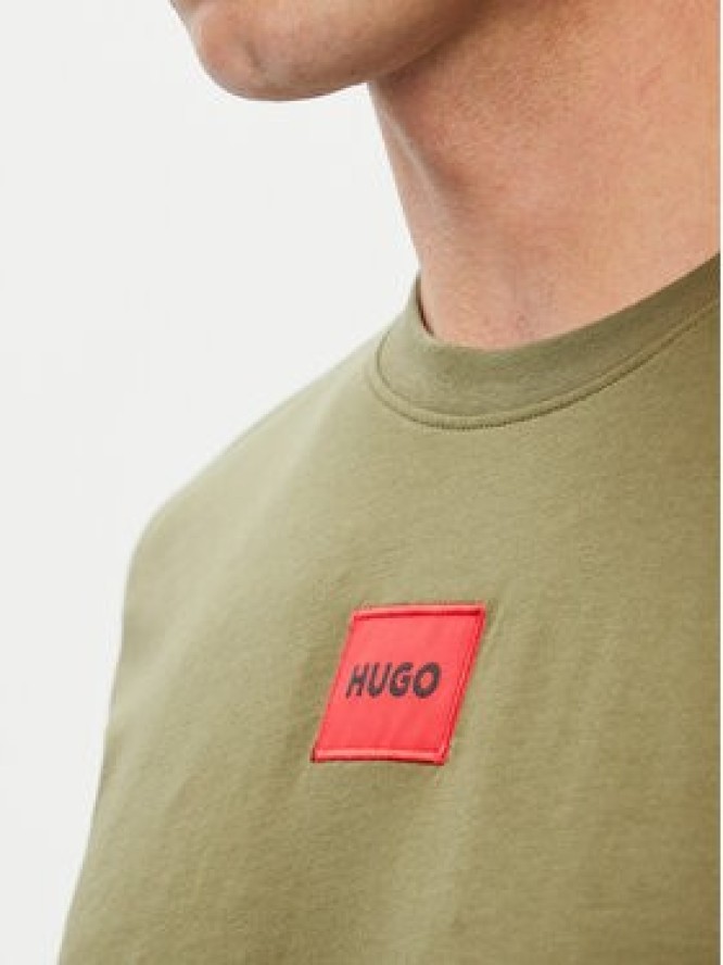 HUGO T-Shirt Diragolino212 50447978 Khaki Regular Fit