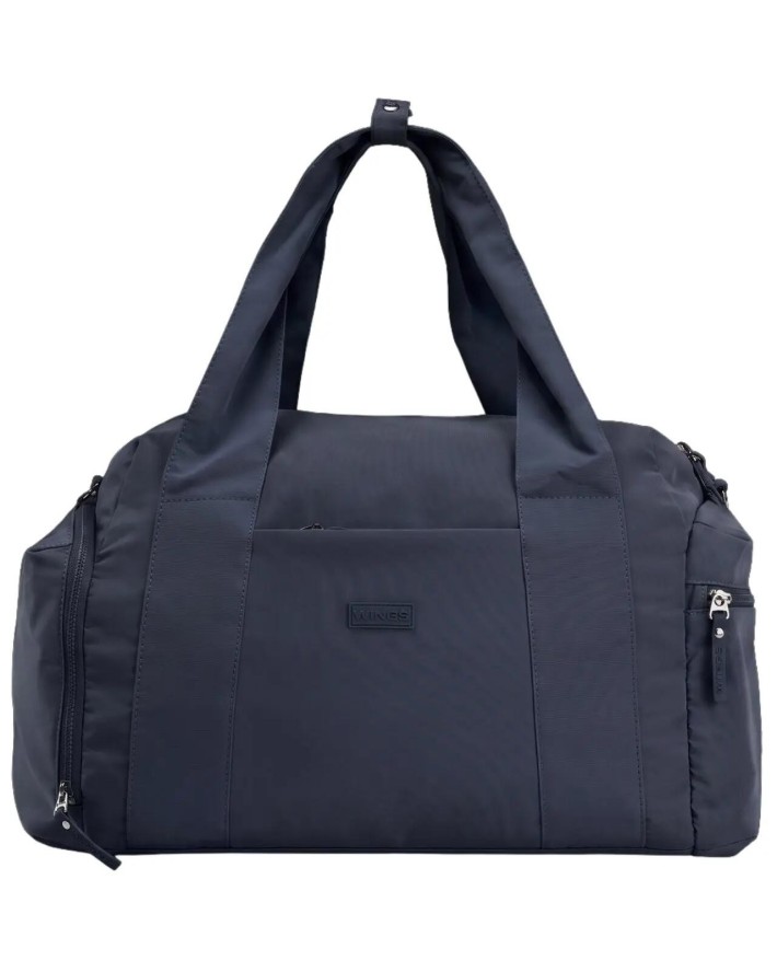 Torba sportowa WINGS SOLENNE z kieszenią na buty i pasem na walizkę NAVY BLUE