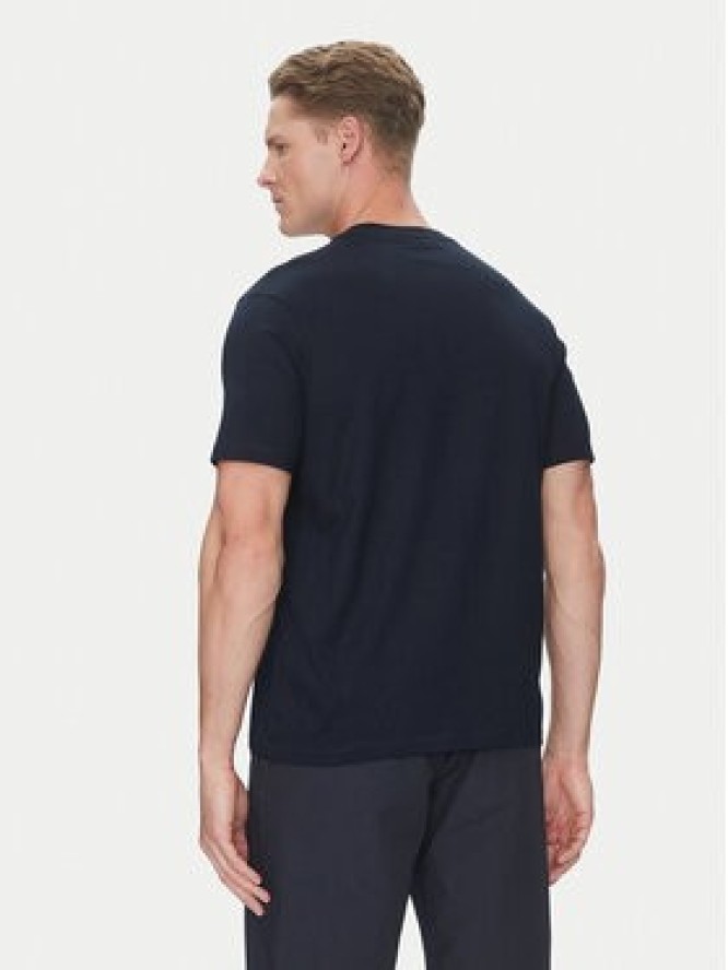 Paul&Shark T-Shirt C0P1240 Granatowy Regular Fit