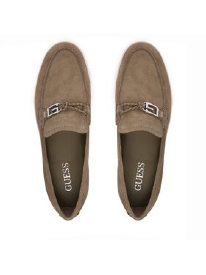 Guess Mokasyny FMJHEA SUE14 Khaki