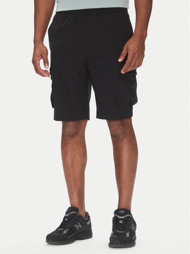 Parajumpers Szorty sportowe Tuna 25SMPMPARR13 Czarny Regular Fit