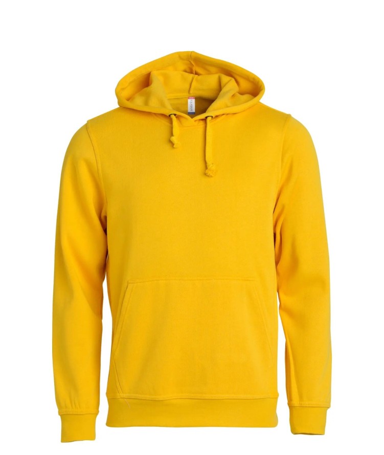 clique Basic Hoody bluza z kapturem unisex lemon