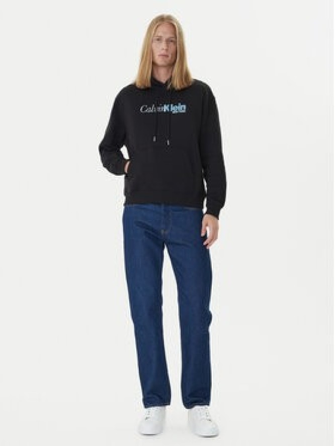 Calvin Klein Bluza LV04LD241G Czarny Regular Fit