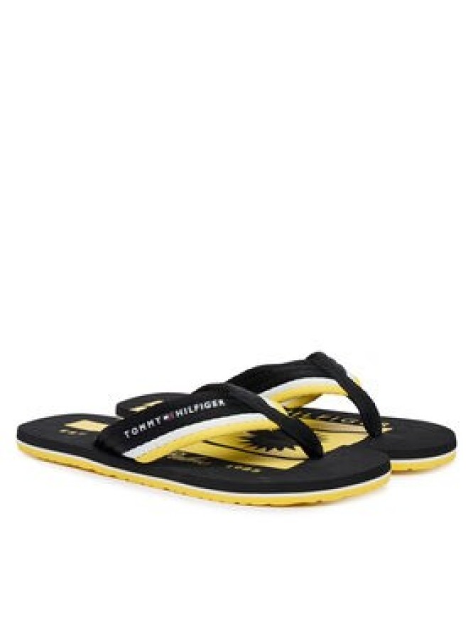 Tommy Hilfiger Japonki Patch Hilfiger Beach Sandal FM0FM05903 Czarny