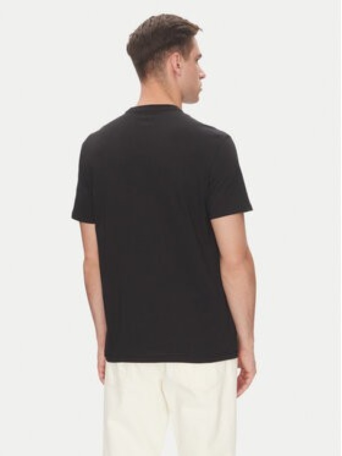 Calvin Klein T-Shirt Outline Tape Graphic LV04RC852G Czarny Regular Fit