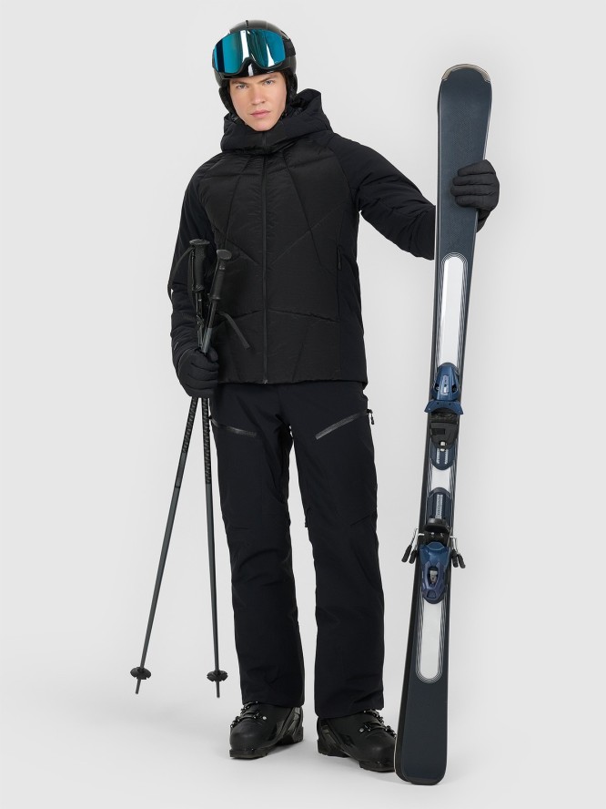 4F Kurtka puchowa narciarska z wypełnieniem Primaloft Silver męska - czarna XXL