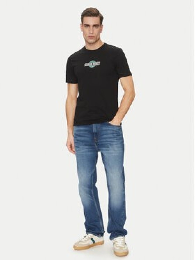 Guess Jeans T-Shirt M5GI23 K8HM0 Czarny Slim Fit
