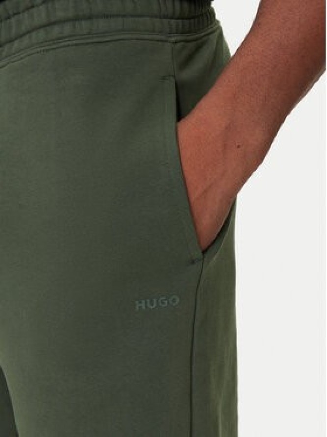 HUGO Szorty sportowe Dayono 50530696 Zielony Relaxed Fit